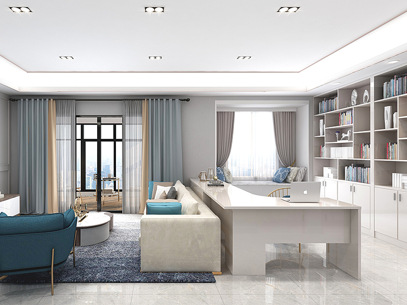 你離“學霸”，只差一個簡約安靜的書房！(圖3)