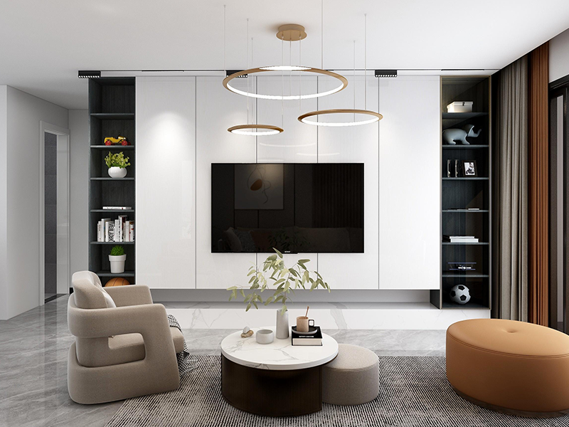 武漢二手房電視墻裝修如何選公司(圖4) 武漢二手房電視墻裝修如何選公司(圖4)