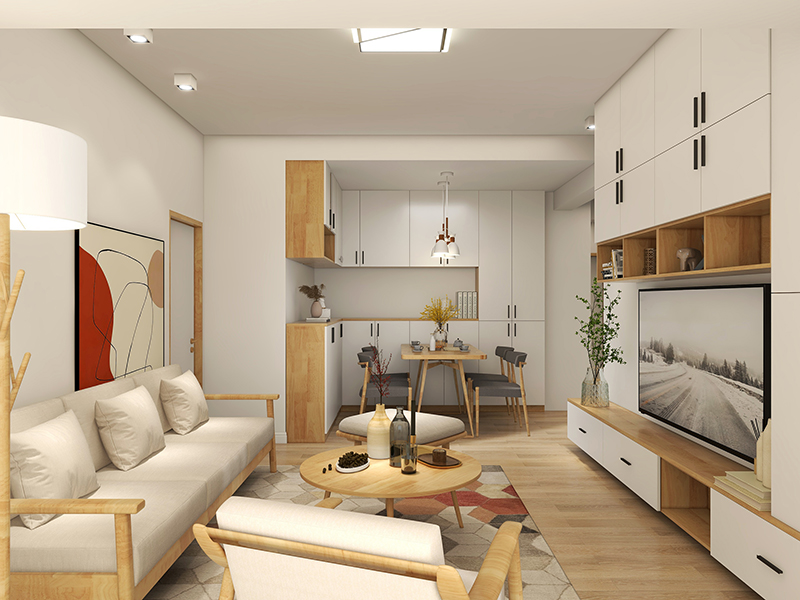 武漢二手房客廳裝修哪些細節要注意(圖2)