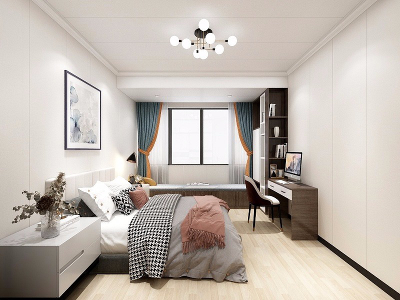 深圳二手房臥室裝修如何設計(圖4) 深圳二手房臥室裝修如何設計(圖4)