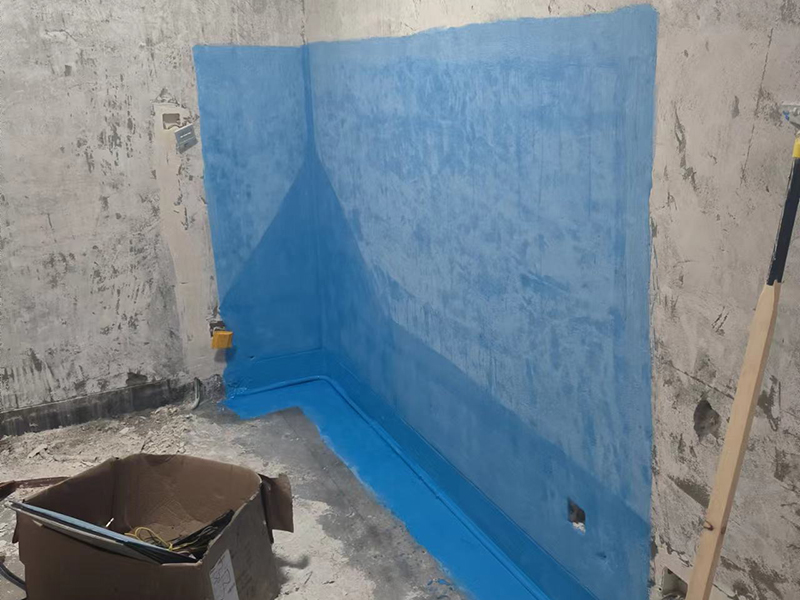 7平米浴室簡單裝修 淋浴房干濕分離 北京紅山郡小區新房清包施工