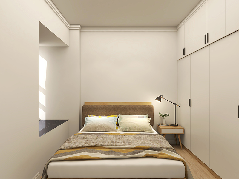 成都韓式田園舊房屋翻新案例_成都95平米房子裝修設計方案(圖4)