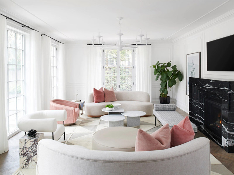 重慶現代簡約二手房翻新案例_重慶90平米房子裝修設計方案(圖1)