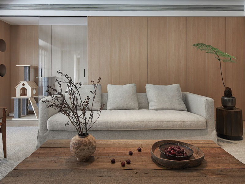 無錫新中式出租房翻新案例_無錫115平米房子裝修設計方案(圖4)