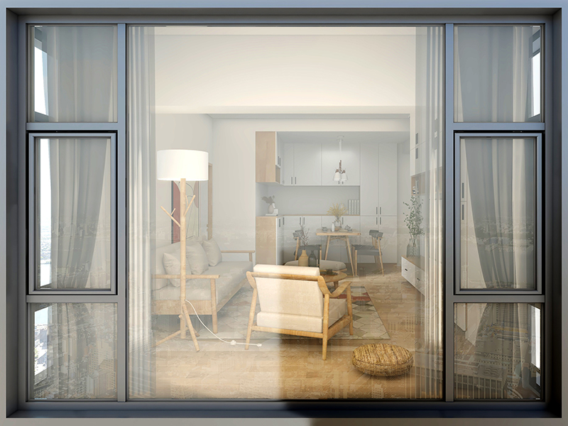 杭州時尚混搭舊房子翻新案例_杭州80平米房子裝修設計方案(圖4)