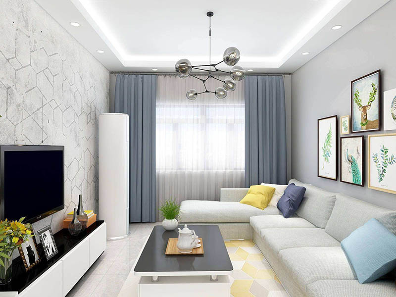 福州現(xiàn)代簡約二手房翻新案例_福州90平米房子裝修設計方案(圖3) 福州現(xiàn)代簡約二手房翻新案例_福州90平米房子裝修設計方案(圖3)