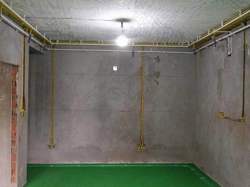 舊房墻面電線管道外露的處理方法(圖1) 舊房墻面電線管道外露的處理方法(圖1)