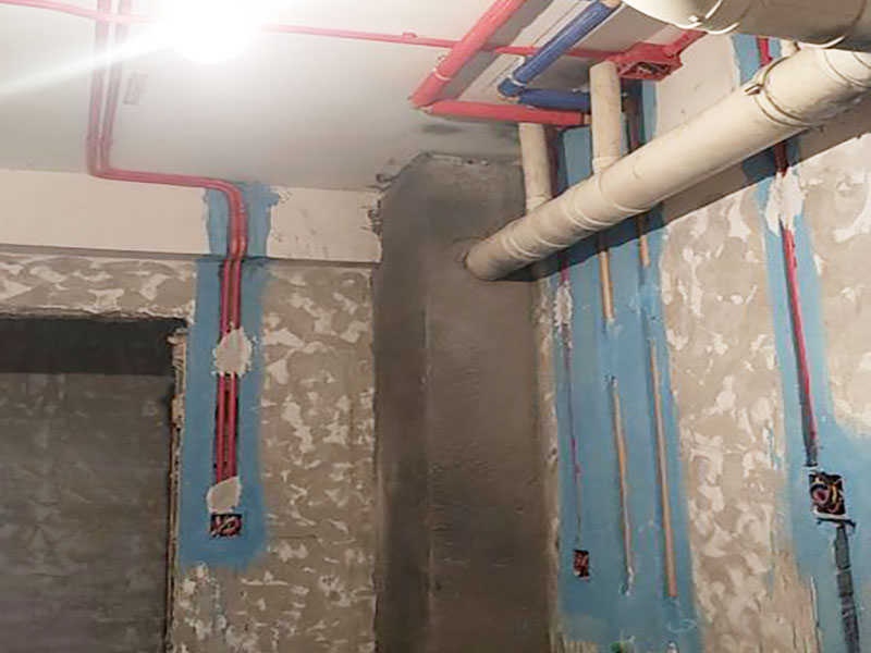 衛(wèi)生間墻面開槽走水管的優(yōu)缺點(圖2) 衛(wèi)生間墻面開槽走水管的優(yōu)缺點(圖2)